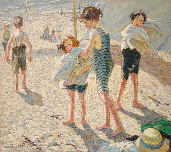 Dorothea Sharp - A Day on the Beach | MasterArt